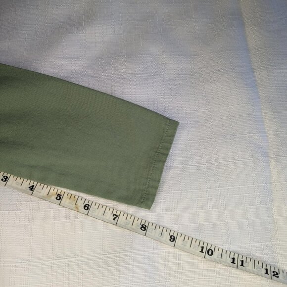 7 For All Mankind Girls‎ Cargo Green Zip up Jacket - Picture 8 of 9